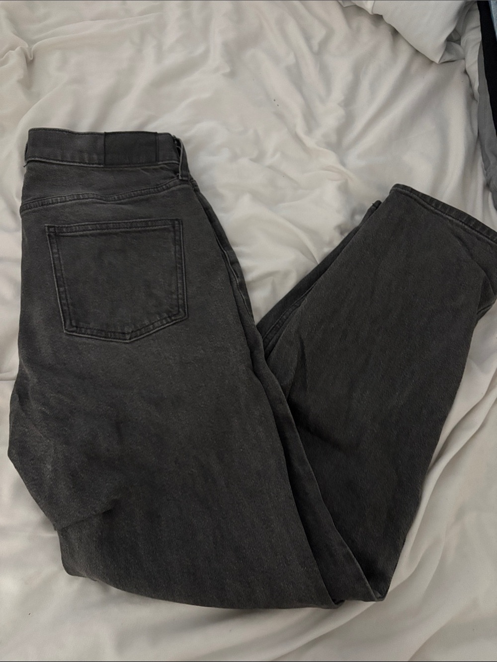 Eddie Bauer Men's Relaxed Grey-Black Jeans